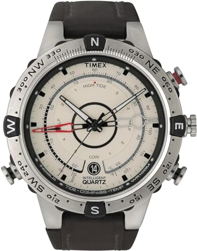 Intelligent Quartz Tide Temp Compass 45mm Watch Z3917