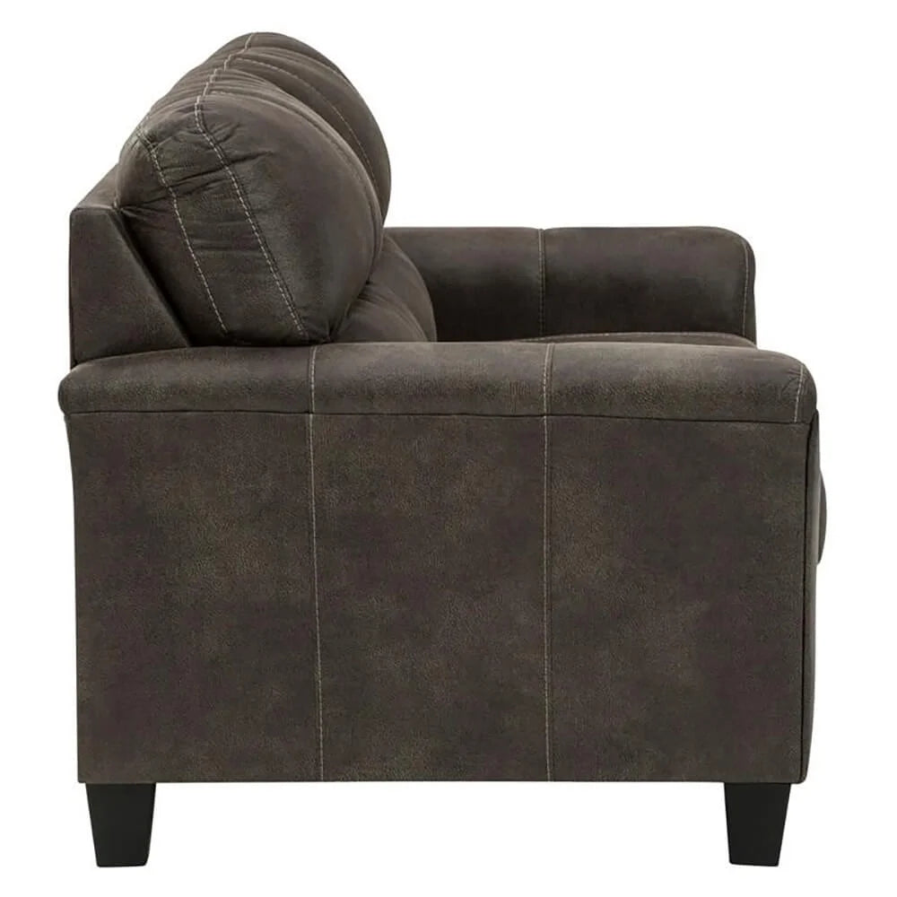 Smoke Loveseat V1058