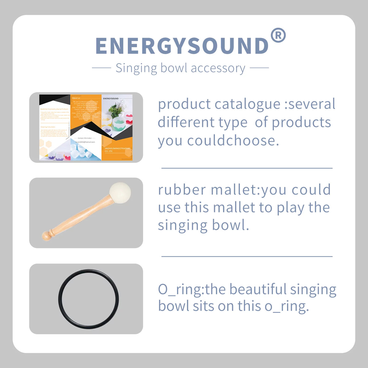 8 inch Frosted Crystal Singing Bowl F1025
