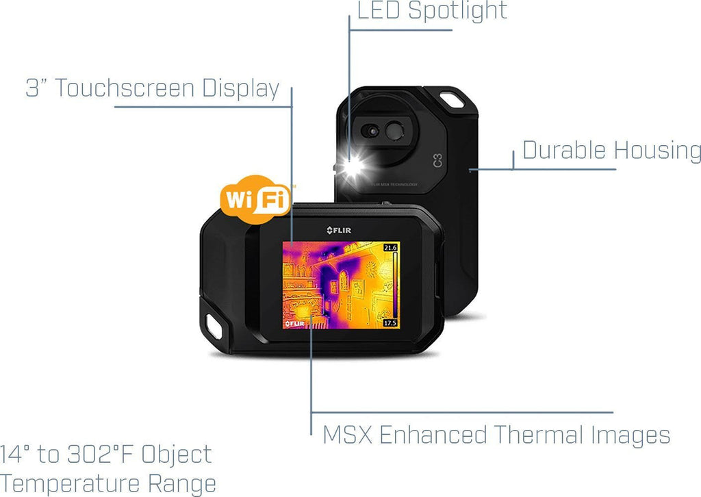 Thermal and Visual Light Camera Combo G52516