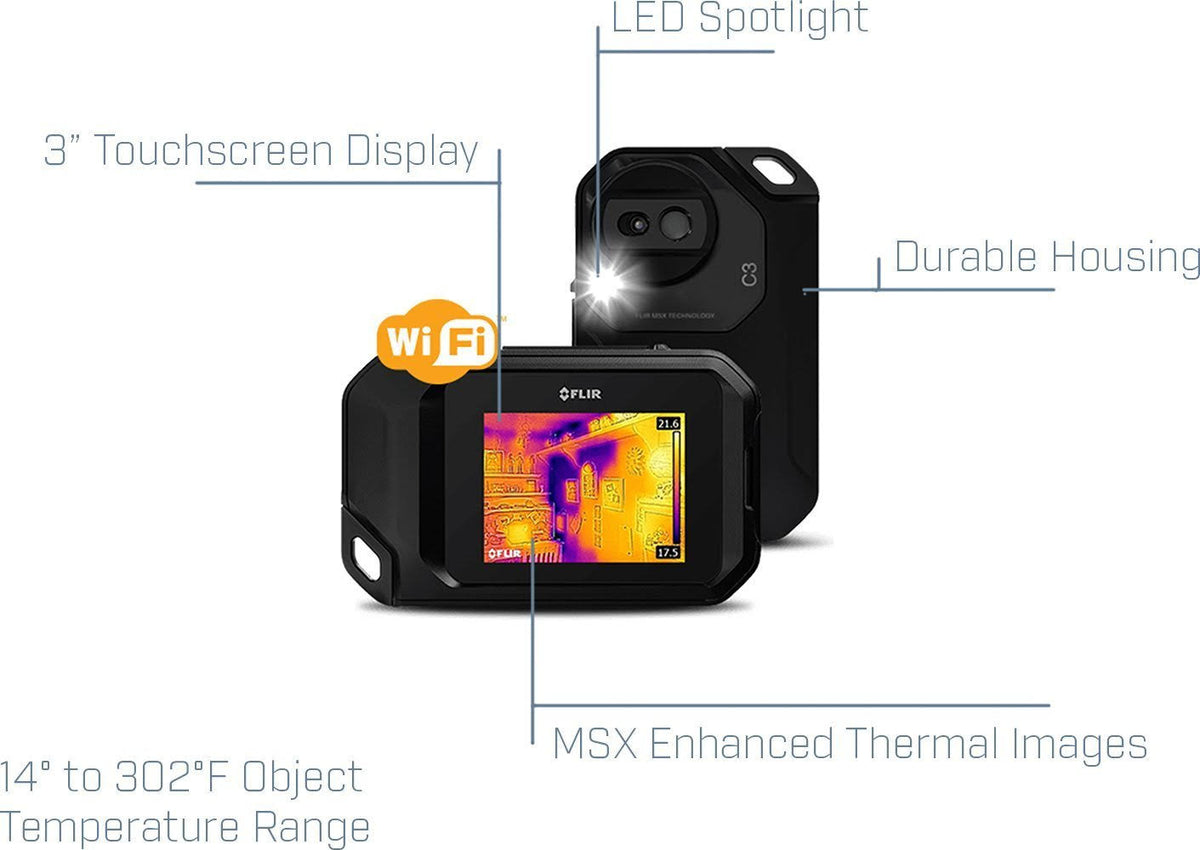 Thermal and Visual Light Camera Combo G52516