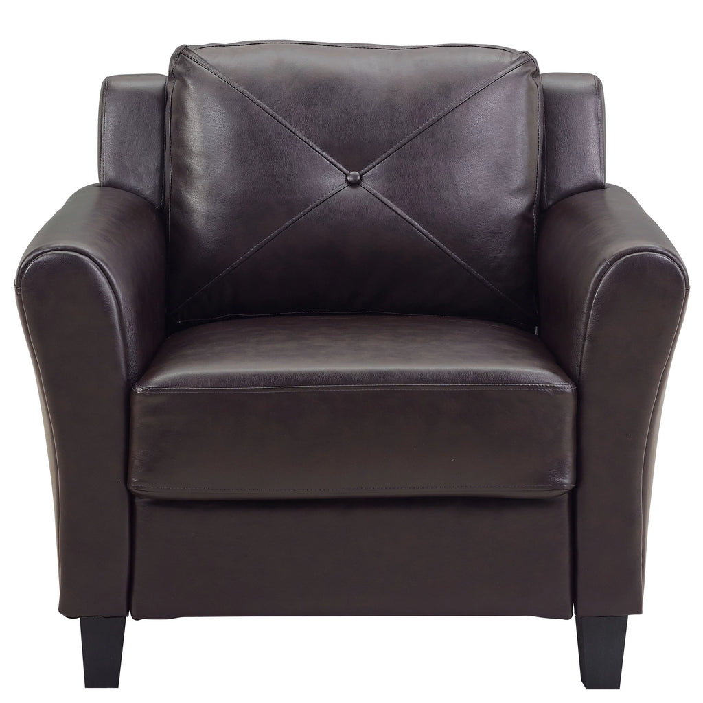 Dark Gray Fabric Club Chair Z363