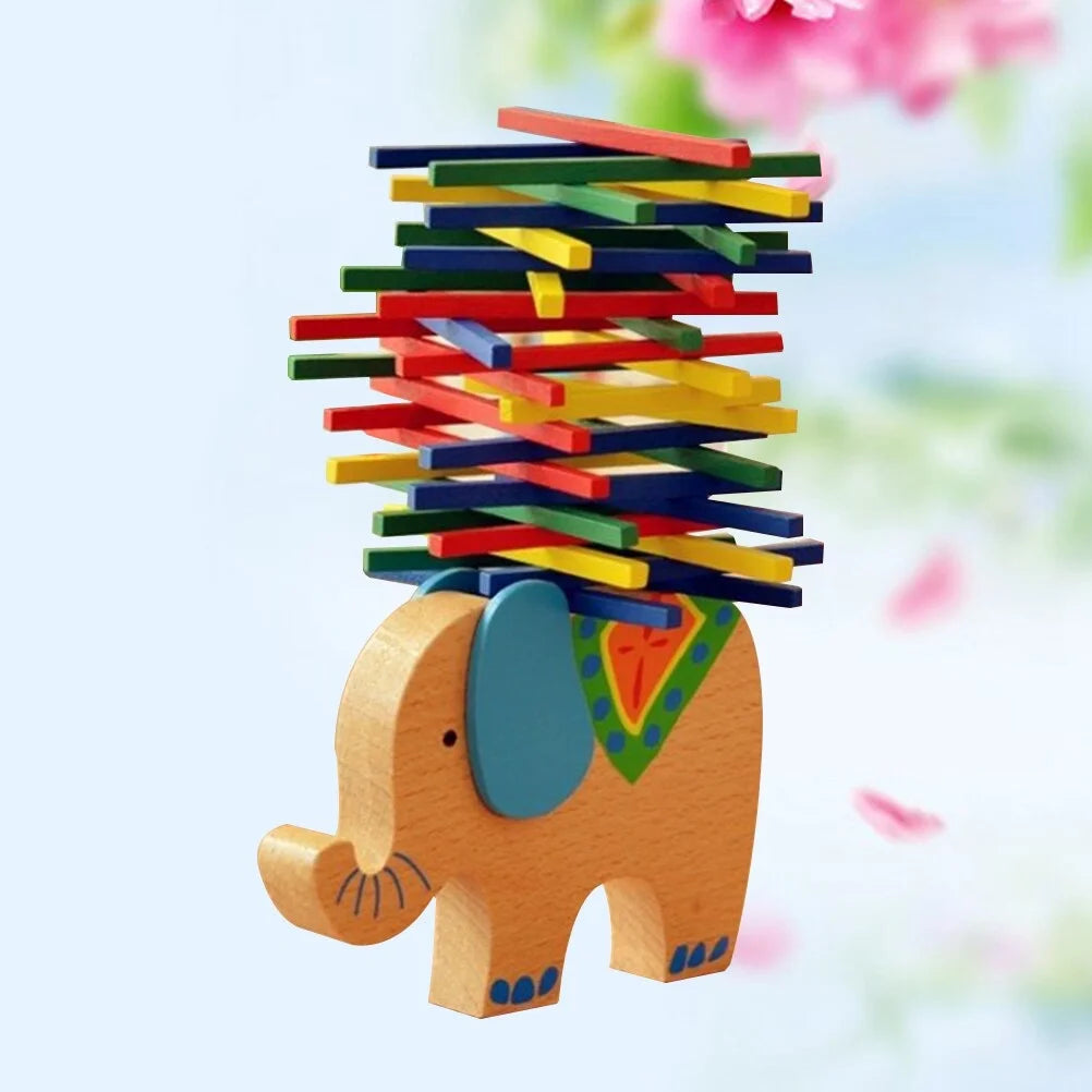 Wooden Stackable Building Blocks Educational Toys V255