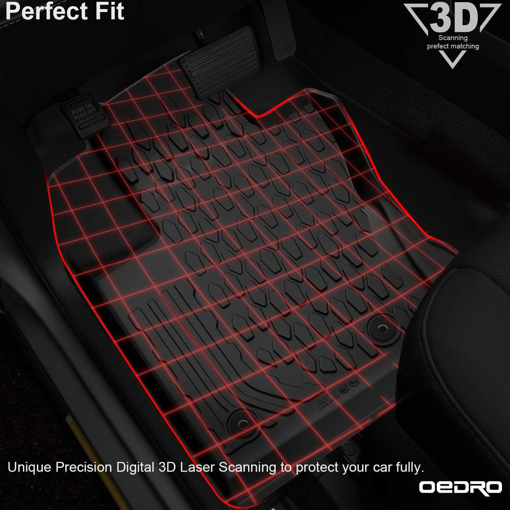 All Weather TPE Floor Mats & Cargo Liners Set W36116