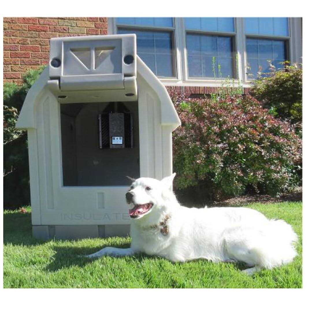 Insulated Dog House with Central Heater H192450