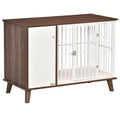 Wooden Dog Kennel End Table with Cushion Z7519