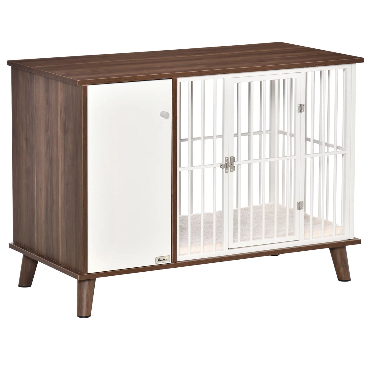 Wooden Dog Kennel End Table with Cushion Z7519