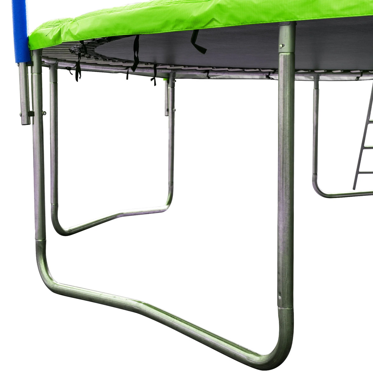 16FT Trampoline with Safety Enclosure Net, Basketball Hoop and Ladder J117129