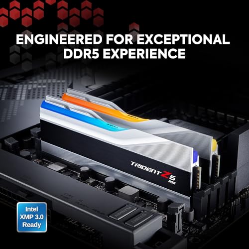 DDR5 RAM 32GB (2x16GB) 6600MT/s CL34-40-40-105 Matte Black Desktop Computer Memory U3893