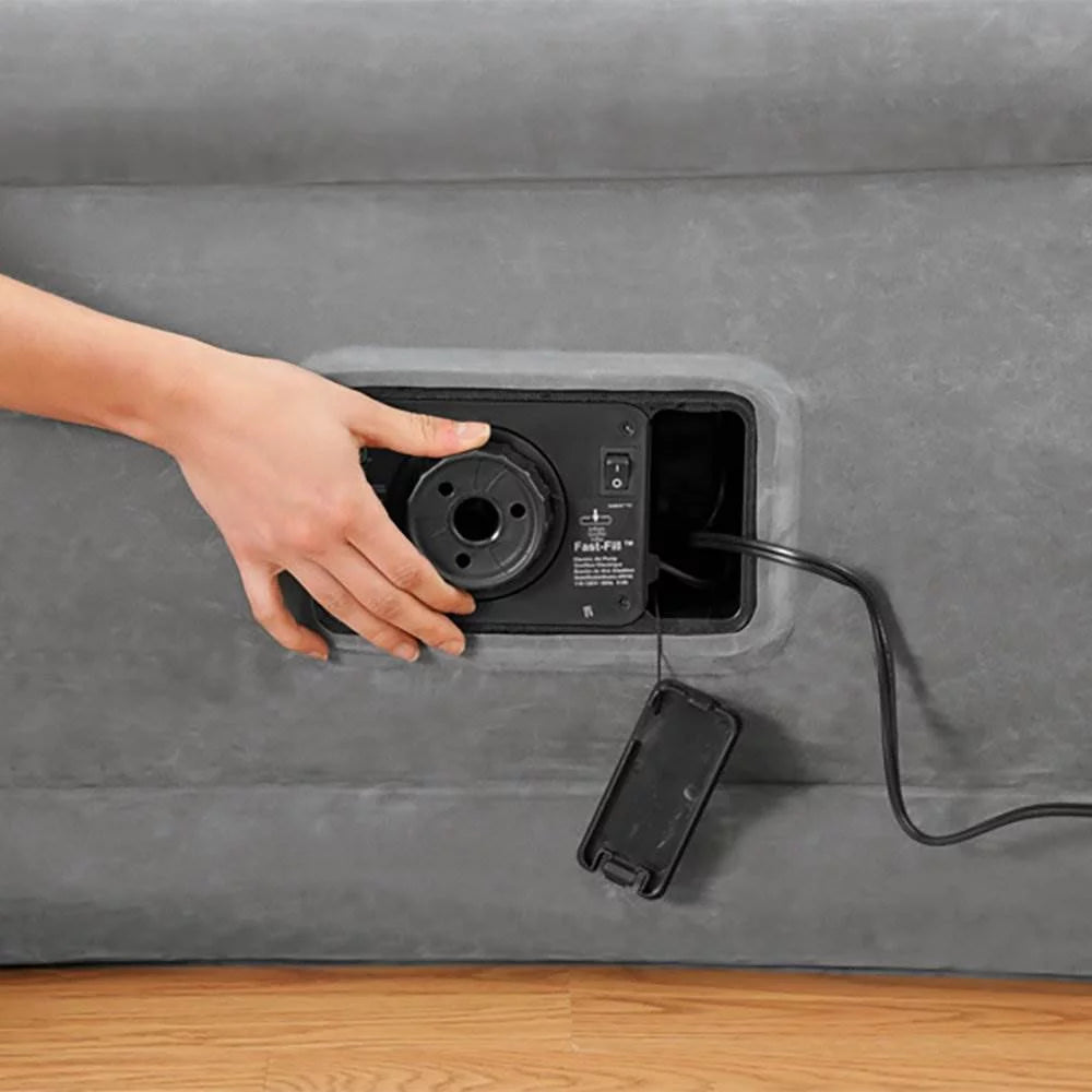 Twin Elevated Air Mattress with Built In Pump A771