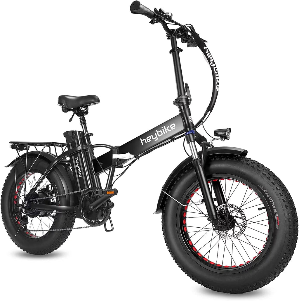 Foldable 20 x 4.0 Fat Tire Electric Bike with 500W Motor D709479