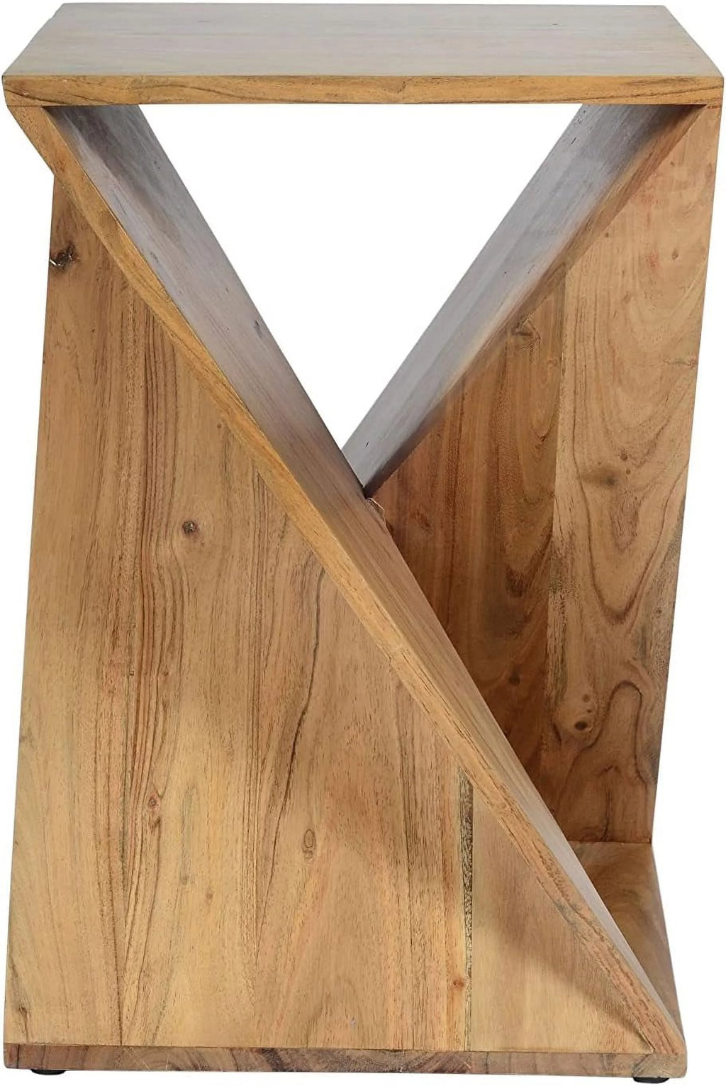 Solid Wood 24" Tall Modern Table Pre-Assembled X7803
