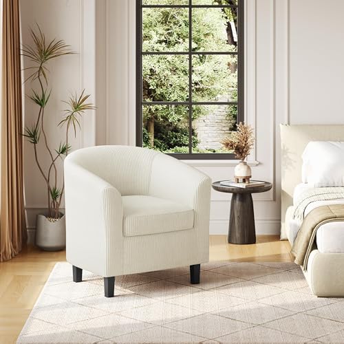 Brown Faux Leather Accent Chair A6248