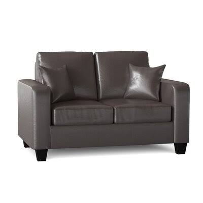 Square Arm Loveseat Cabo Dark Brown R912550