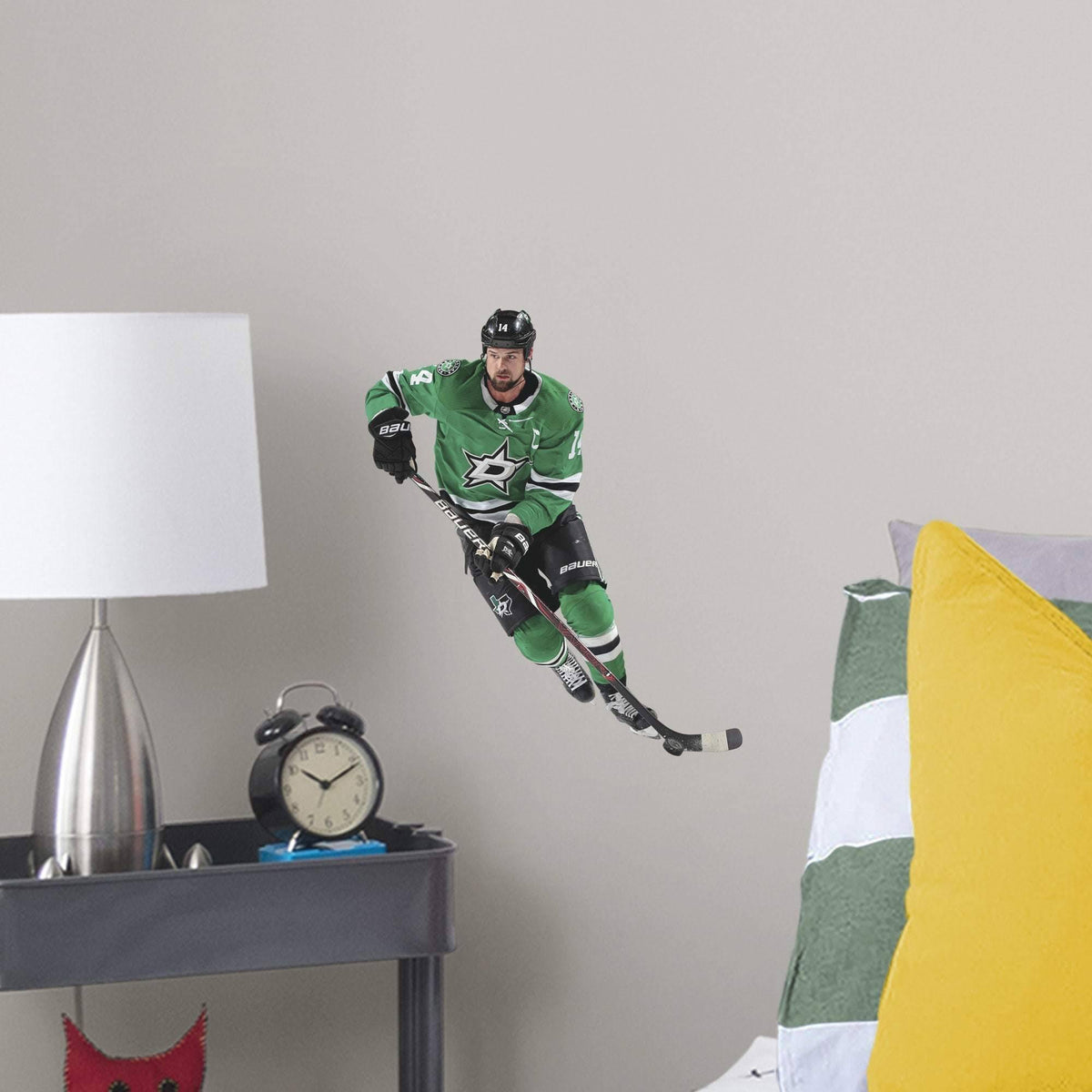 Removable Wall Decal Giant Athlete + 2 Team Wall Decals T134568