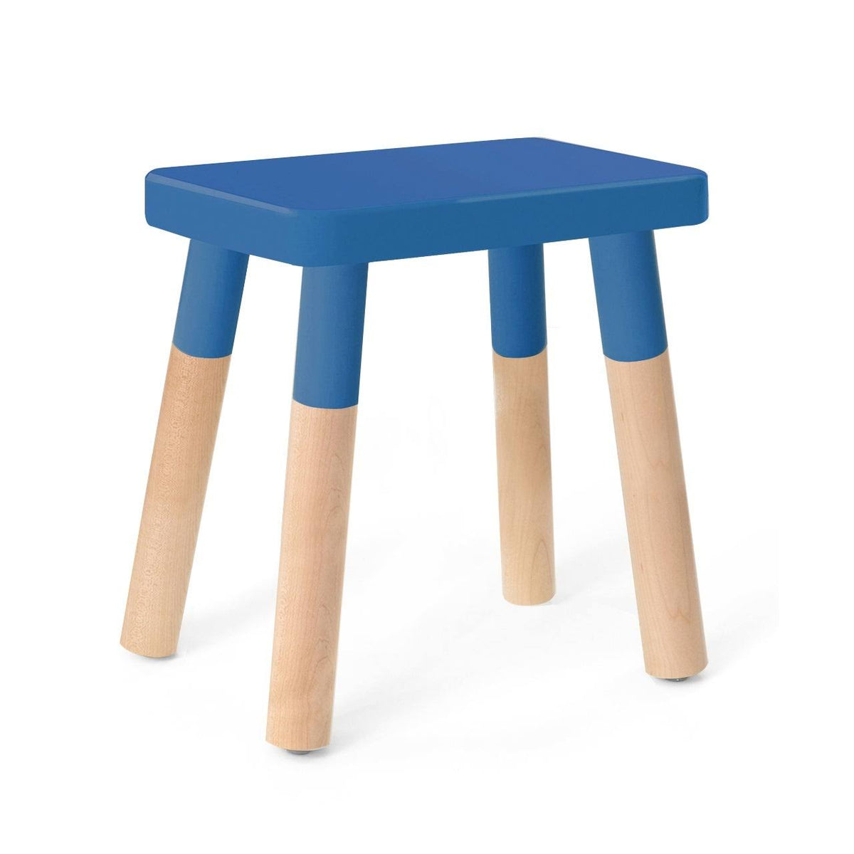 Orange/Walnut Wood Kids Chairs (Set of 2) D5300
