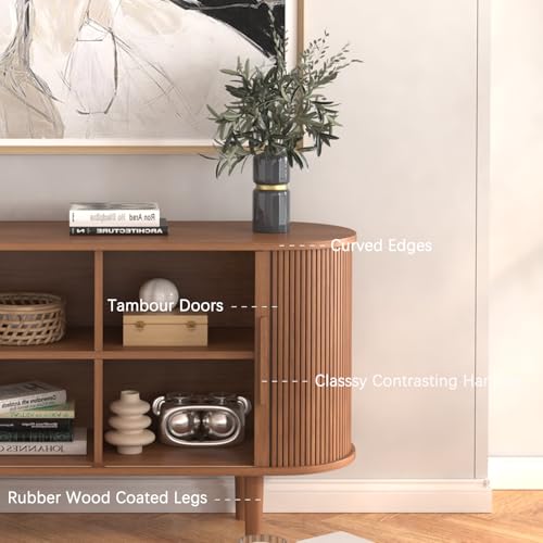 Black Corner Cabinet with Doors and Shelves V738