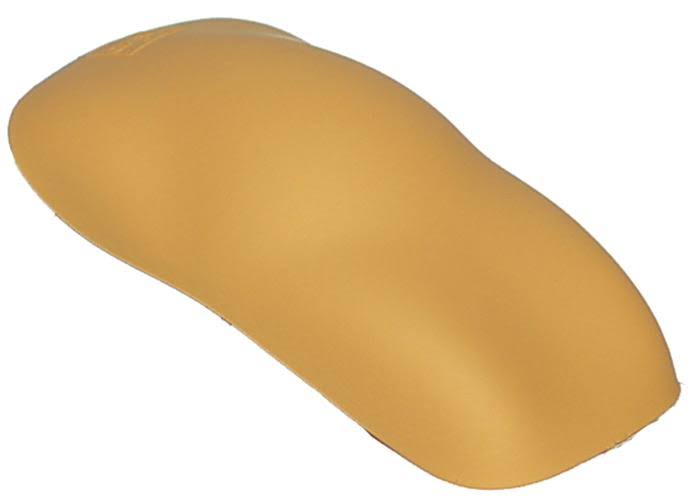 Maize Yellow Flat Matte Car Paint 1 Quart Kit P8017