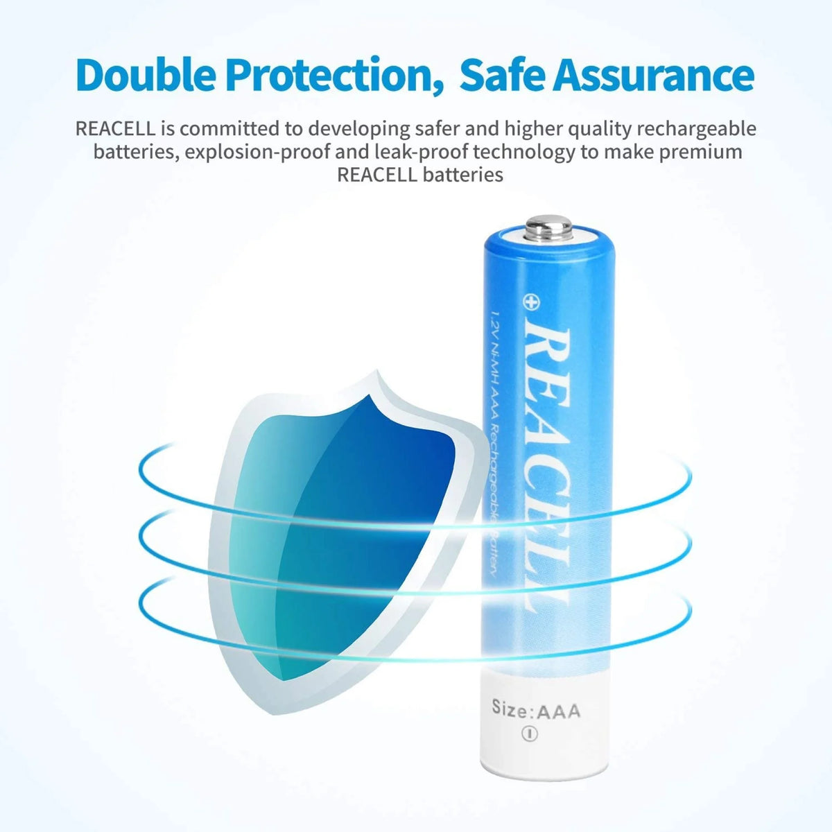 NIMH 12 AA 2800mah & 12 AAA 1100mah Rechargeable Batteries with Charger N668