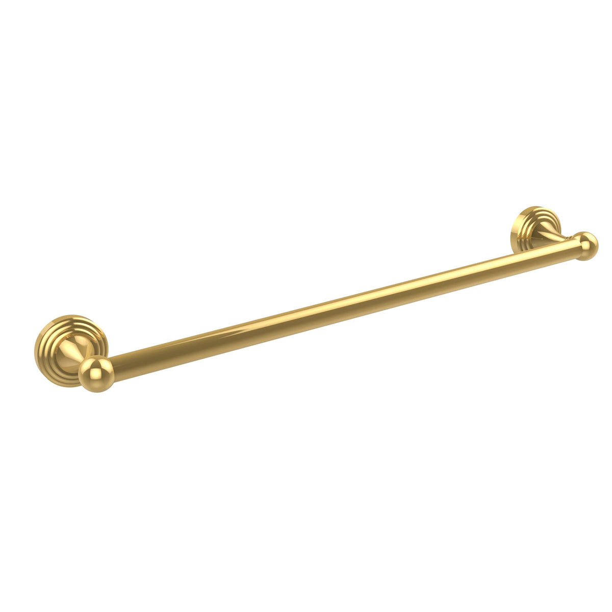 24 inch Polished Brass Towel Bar P32427