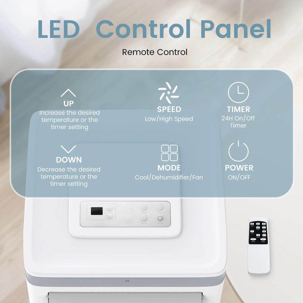 8000 BTU Portable Air Conditioner M76864