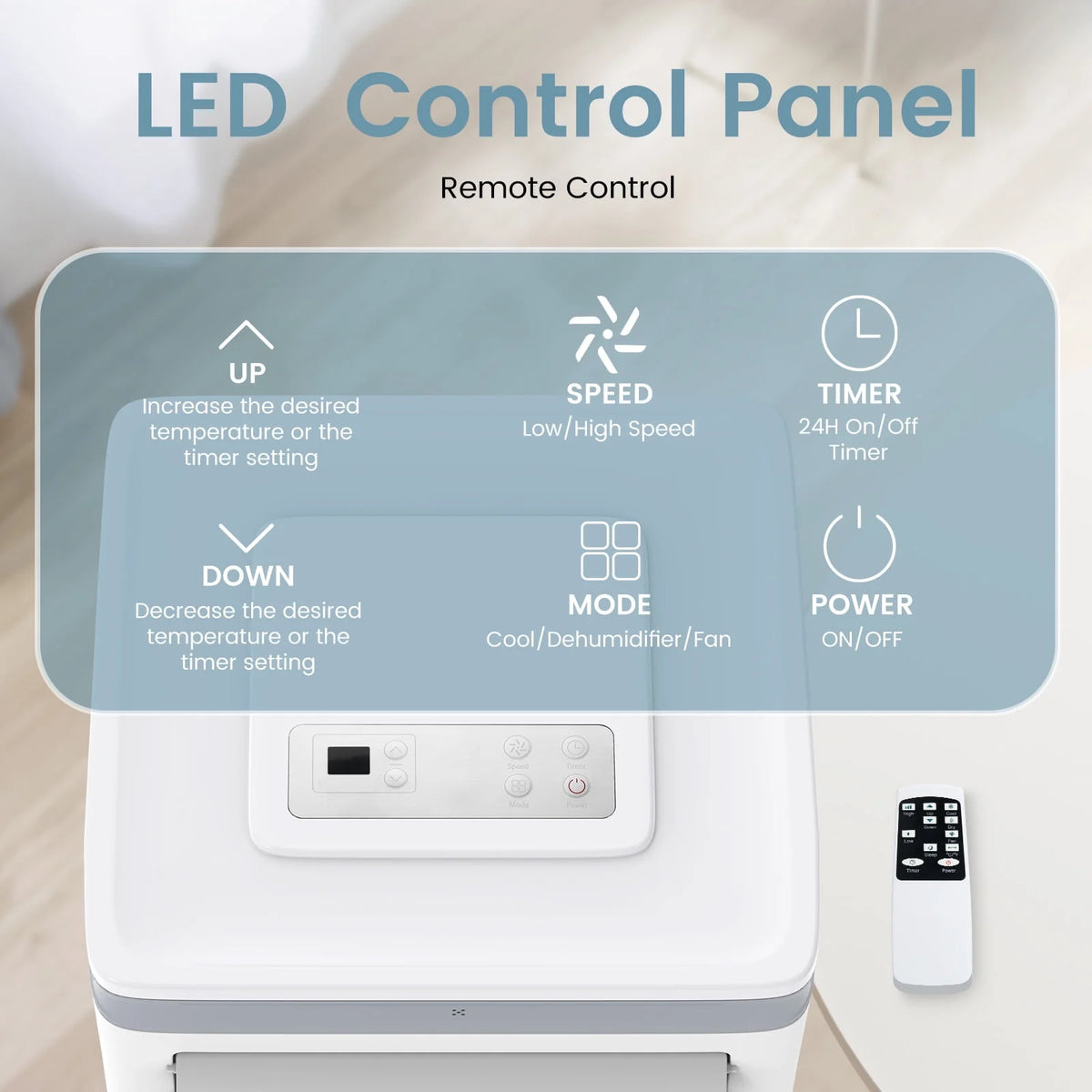 8000 BTU Portable Air Conditioner M76864