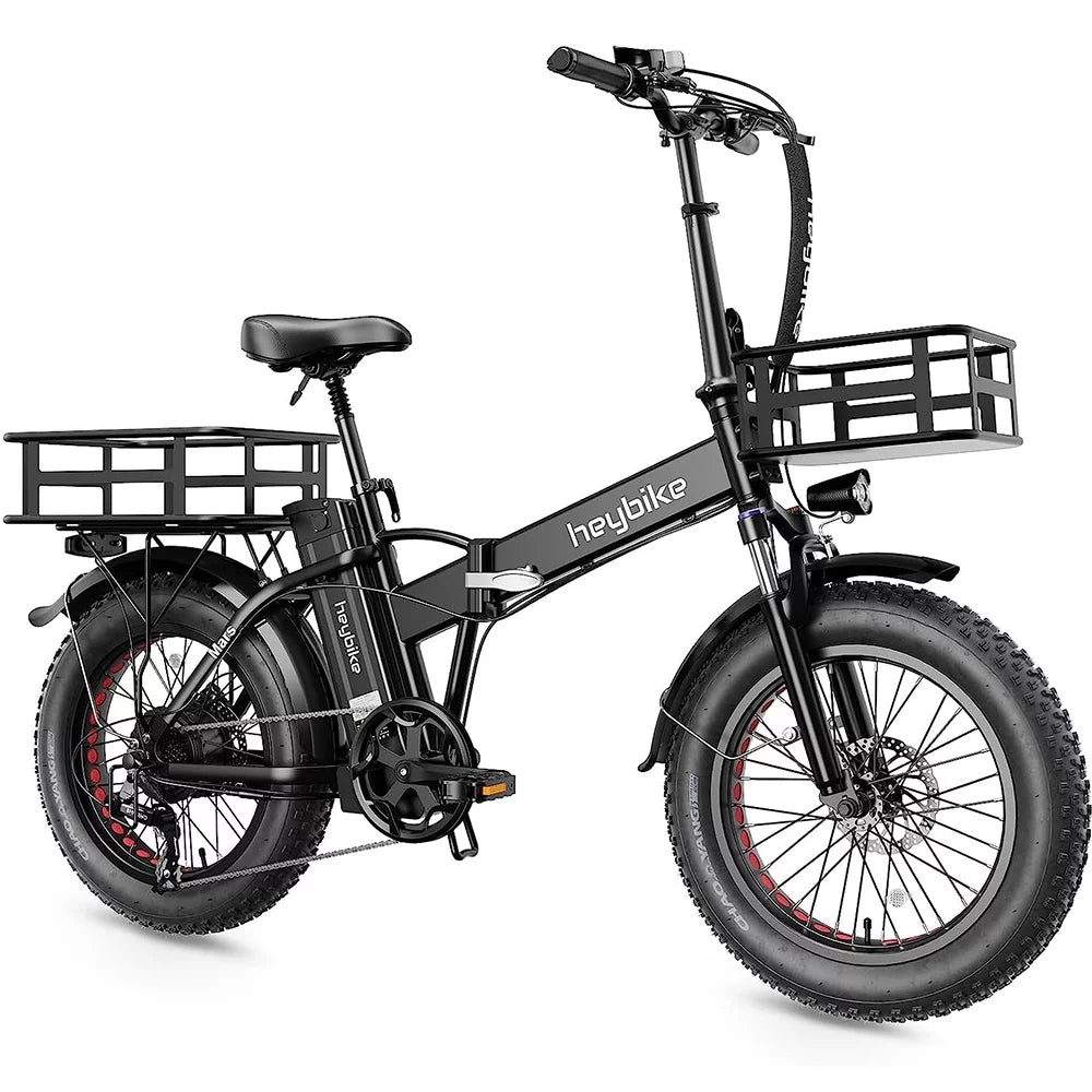 Foldable 20 x 4.0 Fat Tire Electric Bike with 500W Motor D709479
