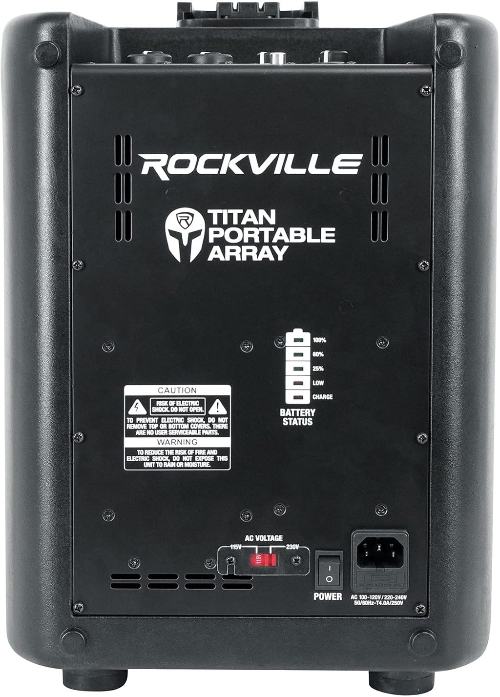 Portable Array PA DJ Speaker System with Subwoofer W828981