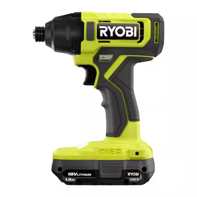 18V Cordless 1/4 in. Impact Drill/Driver Kit with 2 Batteries and Charger L8513