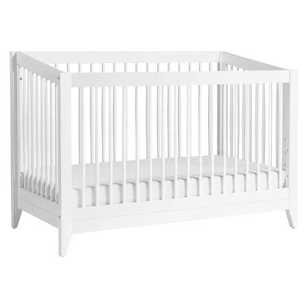 4-in-1 Convertible Crib with Toddler Bed Conversion Kit in White U876490