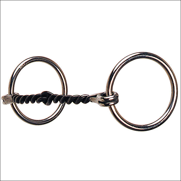 3/8 inch Twisted Snaffle Horse Bit A9617