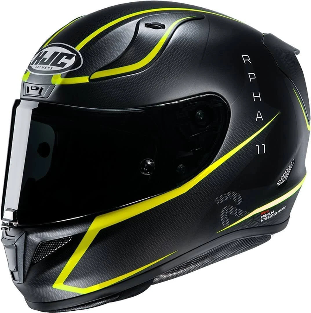 Black-Yellow Helmet Size XL Q1167