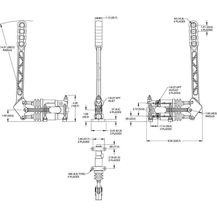 Hand Brake Assembly N506