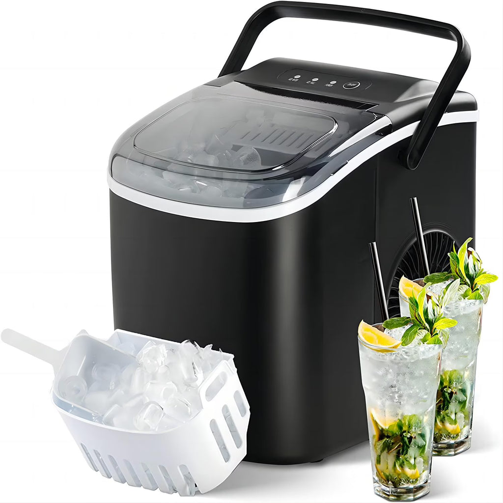 Black Countertop Ice Maker Machine M38483
