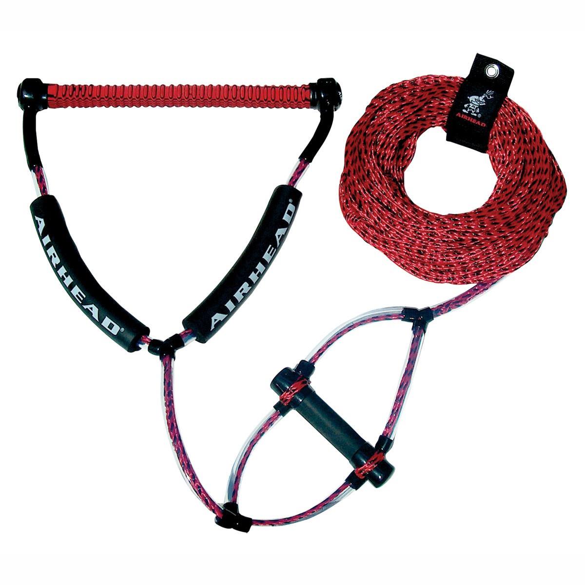 Red Wakeboard Rope with Phat Grip O46096