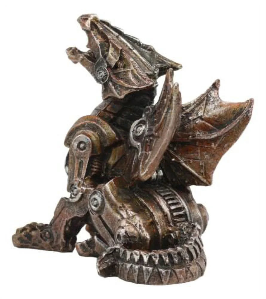Steampunk Dragon Figurine J4949