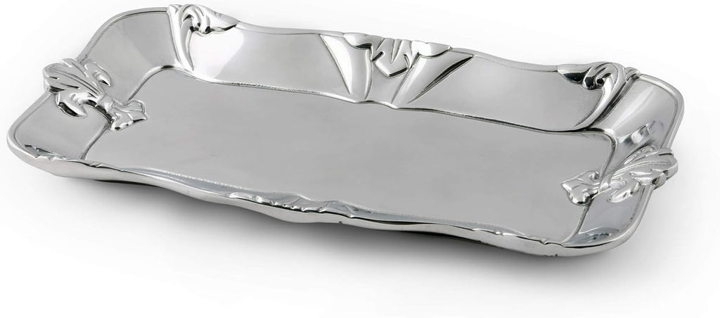 Aluminum Fleur-De-Lis Pattern 6 inch x 12 inch S996