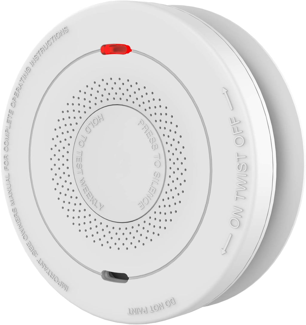 Smoke and Carbon Monoxide Detector Alarm, 10-Year Battery, Dual Sensor D7819