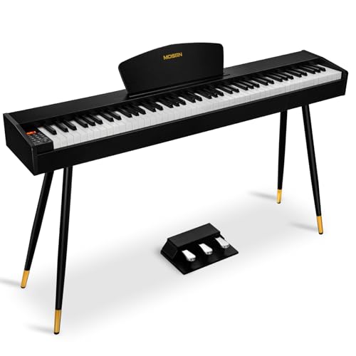 88 Key Weighted Hammer Action Digital Piano with Triple Pedal C50441