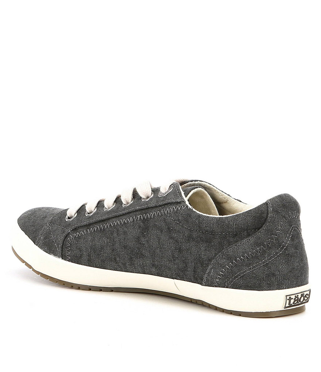 Charcoal Canvas Shoes A4077