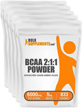 BCAA 2:1:1 Powder Unflavored Gluten Free 5kg T195