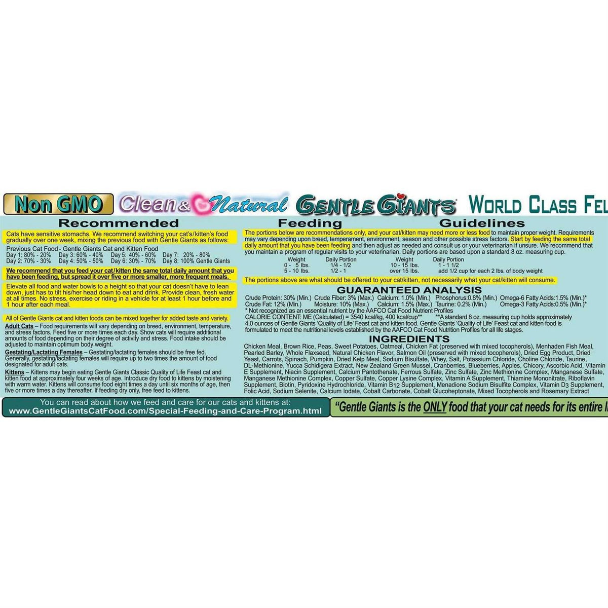 Chicken & Fish Dry Cat Food C22697