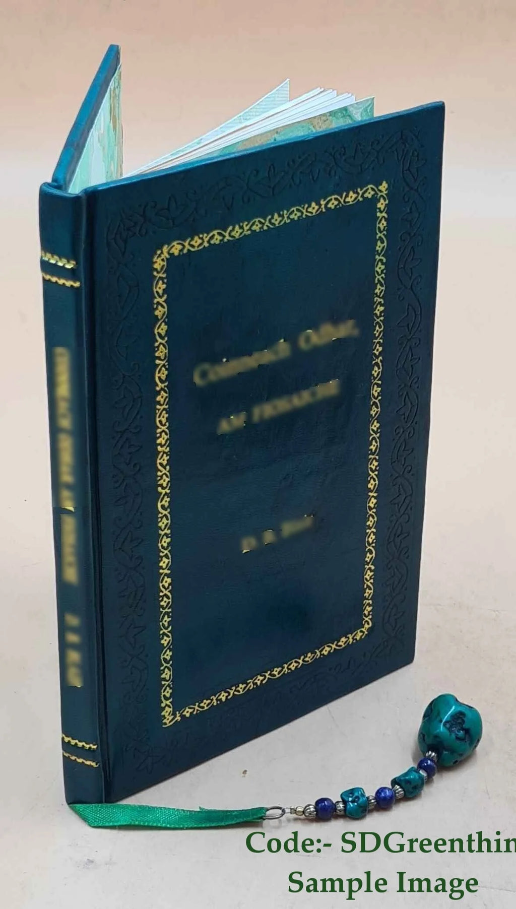 Premium Leather Bound Book V418