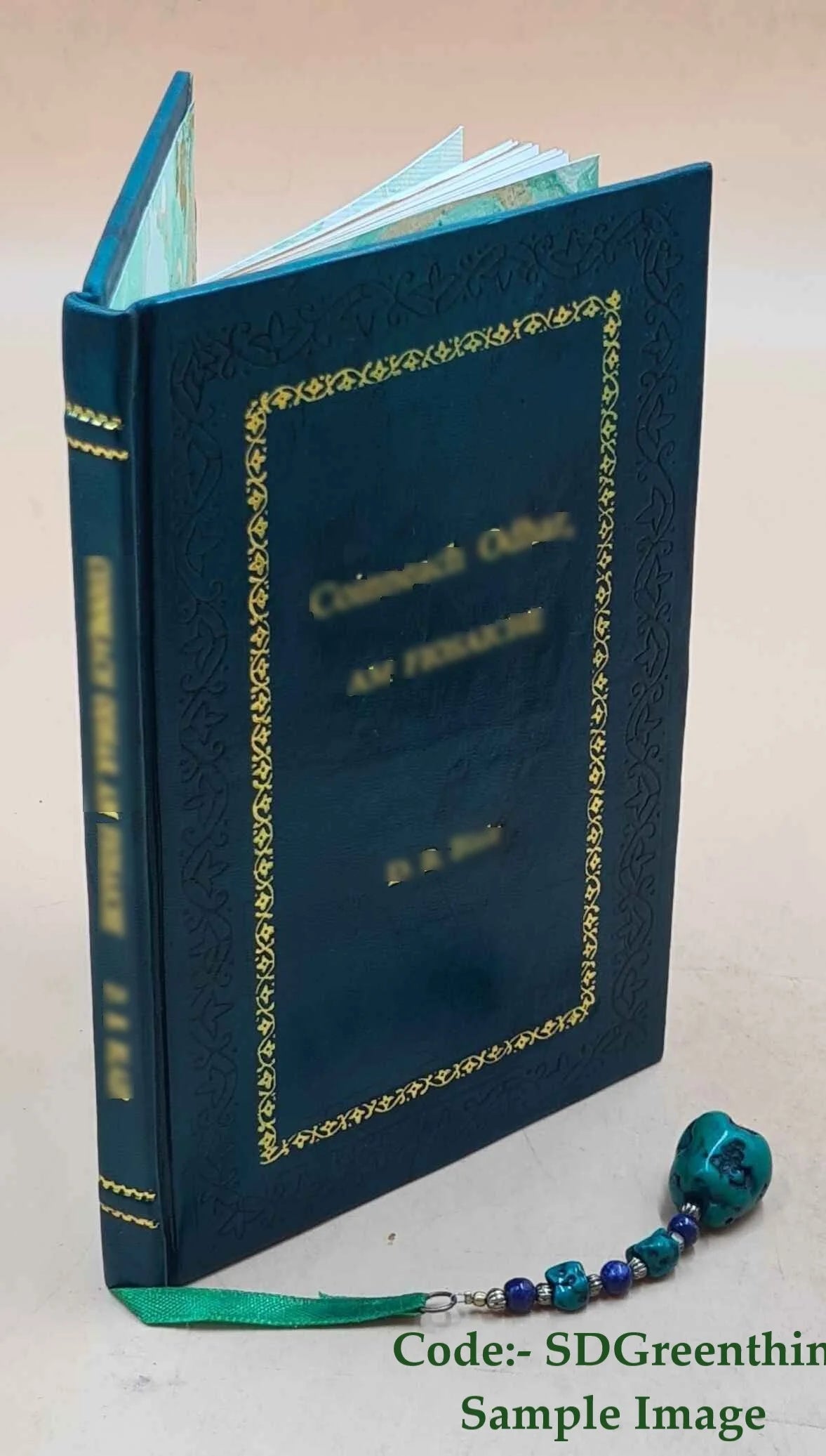 Premium Leather Bound Book V418