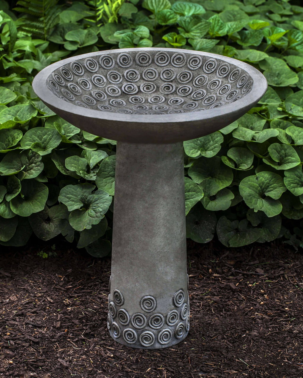 Grey Stone Birdbath Y63953