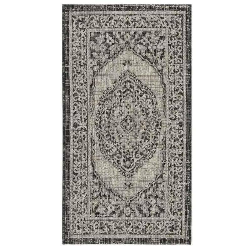 Light Beige Light Brown Courtyard Rug I9129