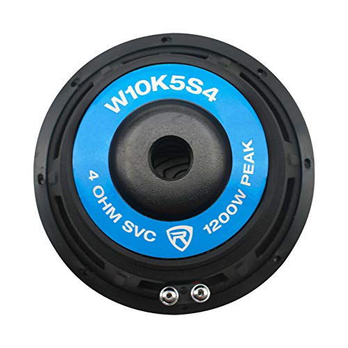 10" 1200w 4 Ohm Car Audio Subwoofer Sub 300w RMS CEA Rated Black C558872