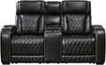 Black Power Reclining Loveseat H46180