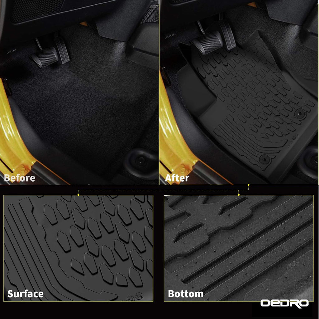 All Weather TPE Floor Mats & Cargo Liners Set W36116