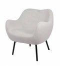 Grey Fabric Accent Chair M4236